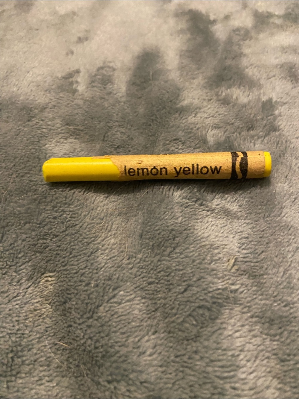 Crayola Lemon Yellow Wax Crayon
